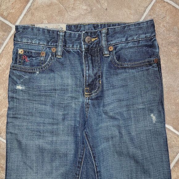 Polo Ralph Lauren 1967 Distressed Denim Jeans Size 8 - Picture 7 of 9